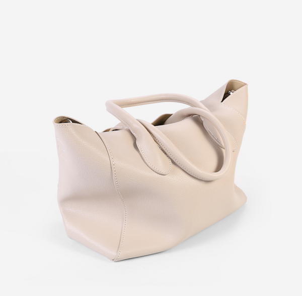 Soft Tote Bag with Flap 單襟軟皮連子母袋手提袋