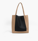 Basic Colorblock Shopper Bag 拼色百搭Shopper Bag
